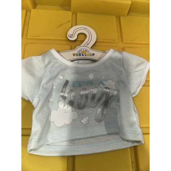 Build A Bear Workshop “It’s A Boy” Shirt - Picture 1 of 3
